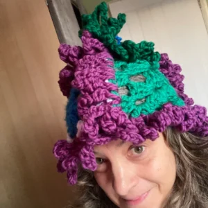 quiffy triangular prism hat