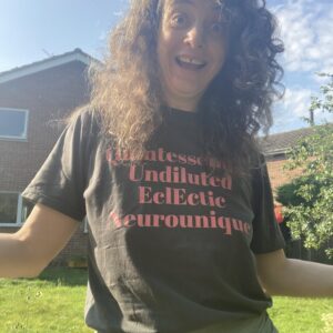T-Shirts: Unisex Queen Darling, Today, Tomorrow, Everyday, Your Reminder Coral Text