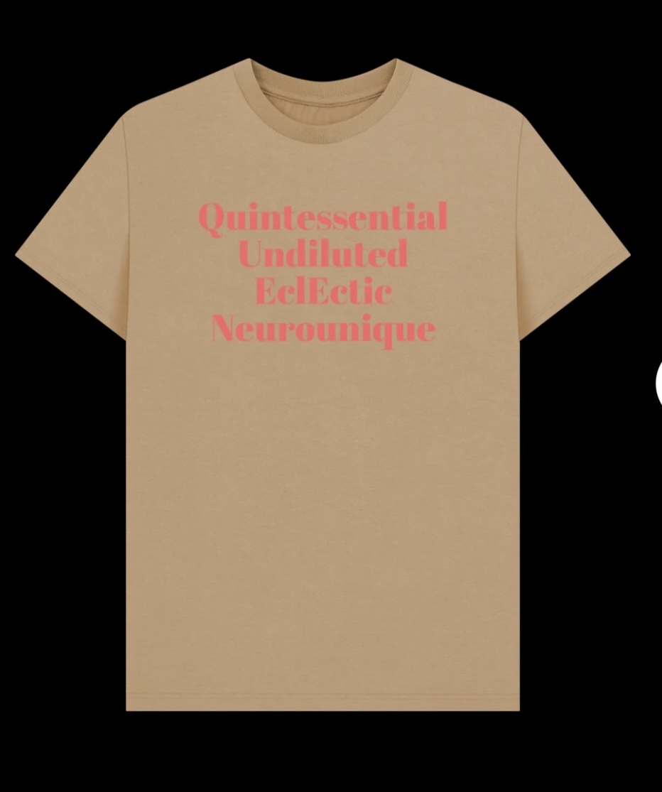 T-Shirts: Unisex Queen Darling, Today, Tomorrow, Everyday, Your Reminder Coral Text - Image 3