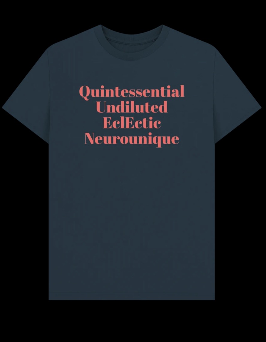 T-Shirts: Unisex Queen Darling, Today, Tomorrow, Everyday, Your Reminder Coral Text - Image 4