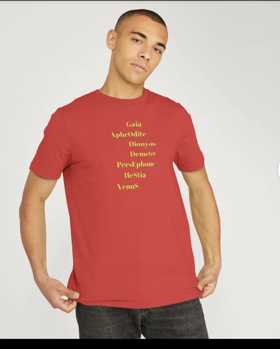 T-Shirts: Unisex Ancient Goddesses, Act like the Goddess you are.
