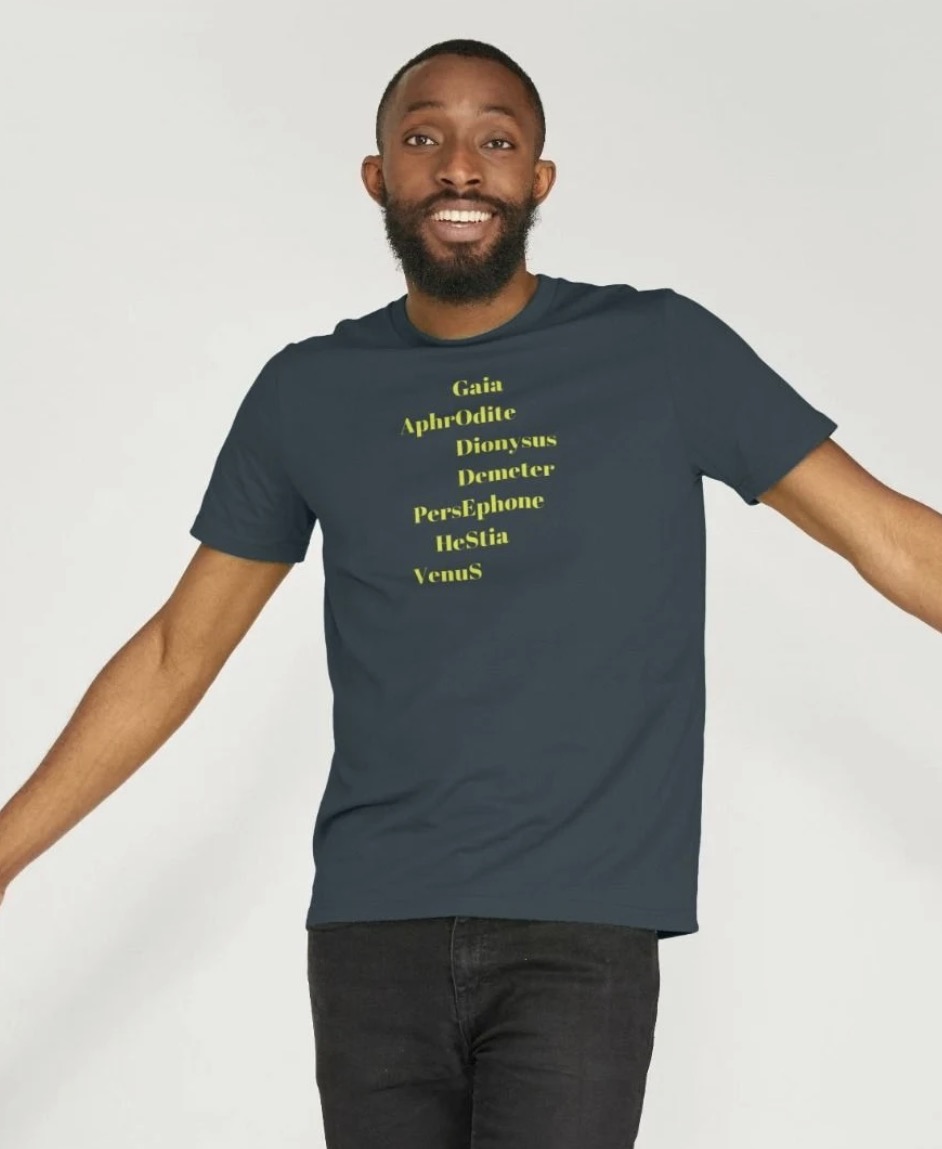 T-Shirts: Unisex Ancient Goddesses, Act like the Goddess you are. - Image 3