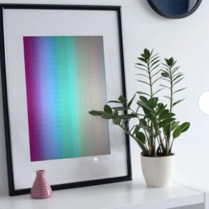 Art Prints: Original A4 Print from my photograph, Series: E-Motion Part 2, No Frame.