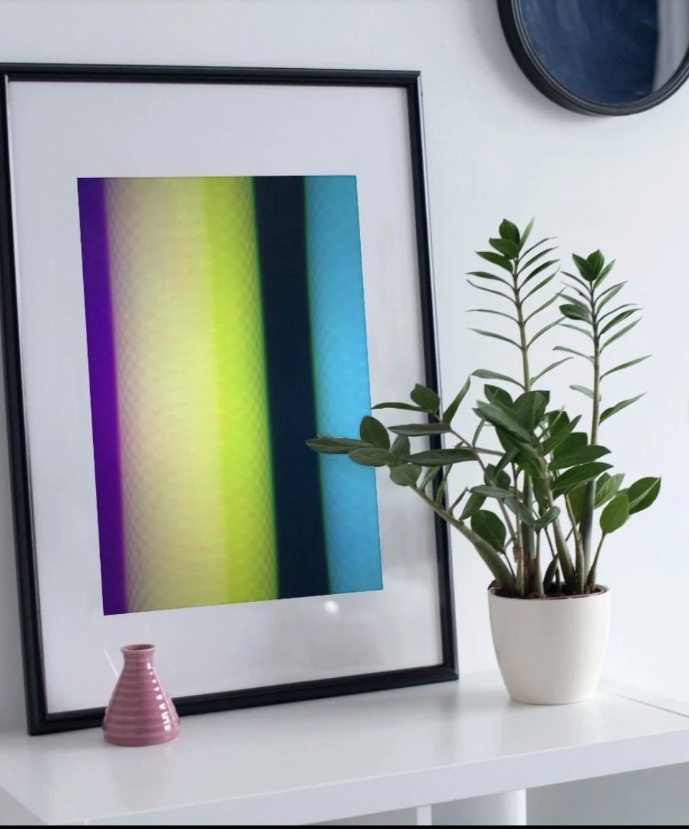 Art Prints: Original A4 Print from my photograph, Series: E-Motion Part 5, No Frame.