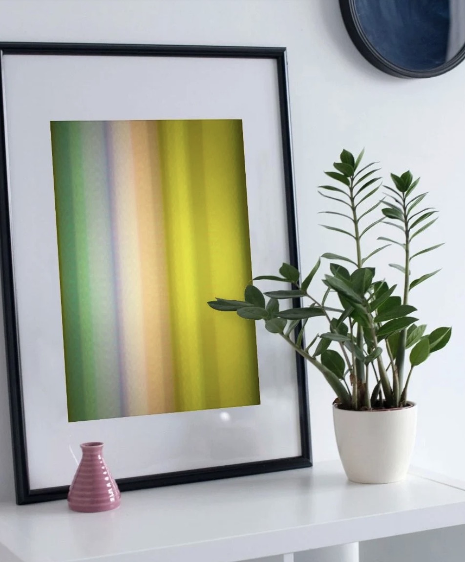 Art Prints: Original A4 Print from my photograph, Series: E-Motion Part 7, No Frame.